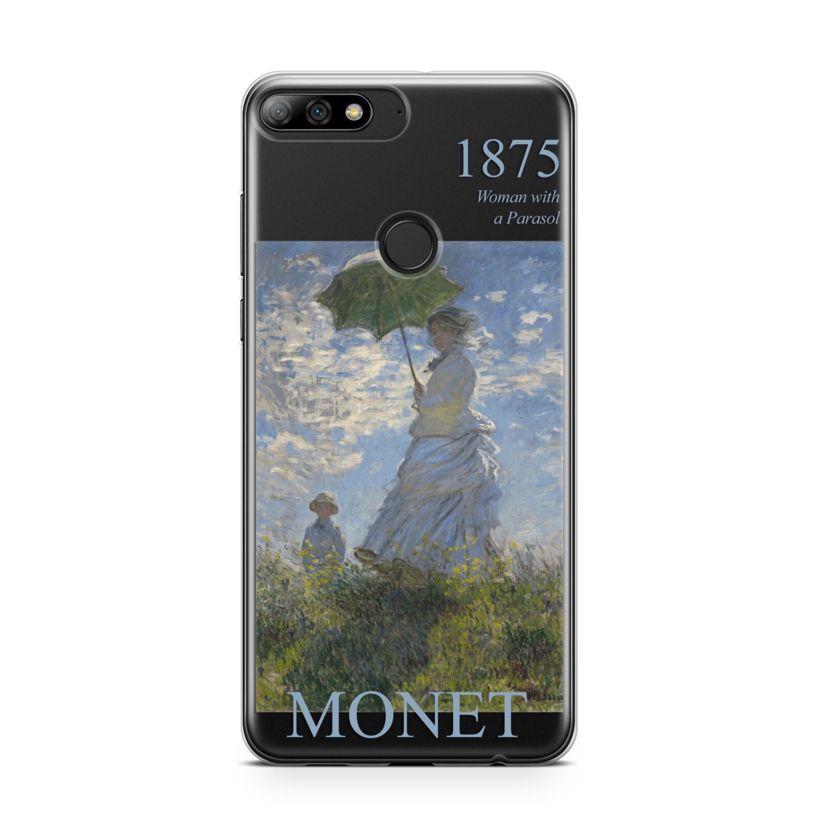 Madame Monet And Her Son By Claude Monet Huawei Y7 2018