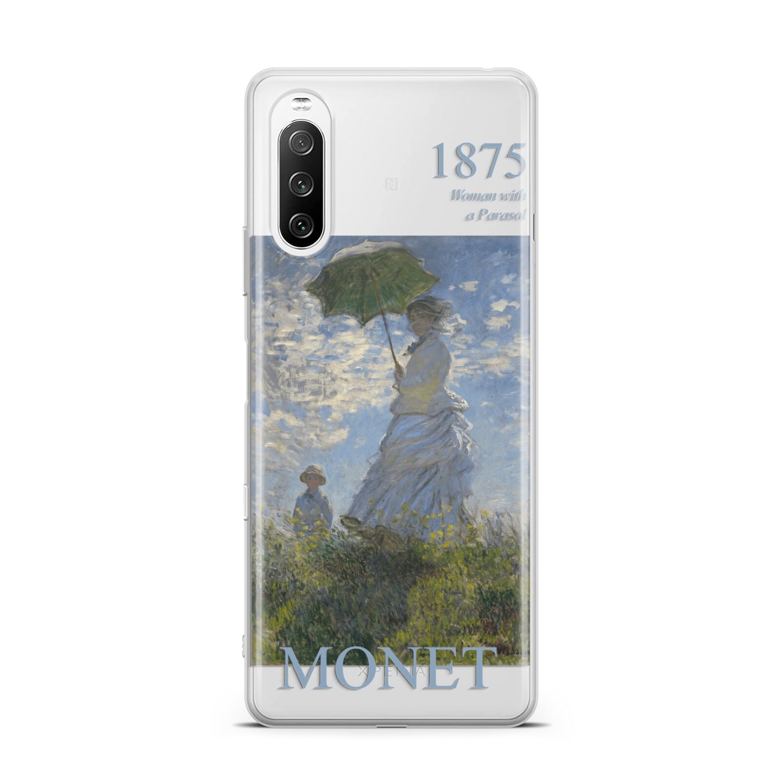 Madame Monet And Her Son By Claude Monet Sony Xperia 10 III Case