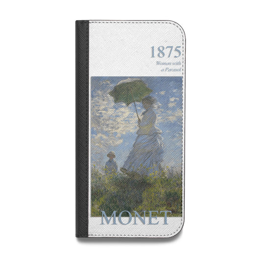 Madame Monet And Her Son By Claude Monet Vegan Leather Flip iPhone Case