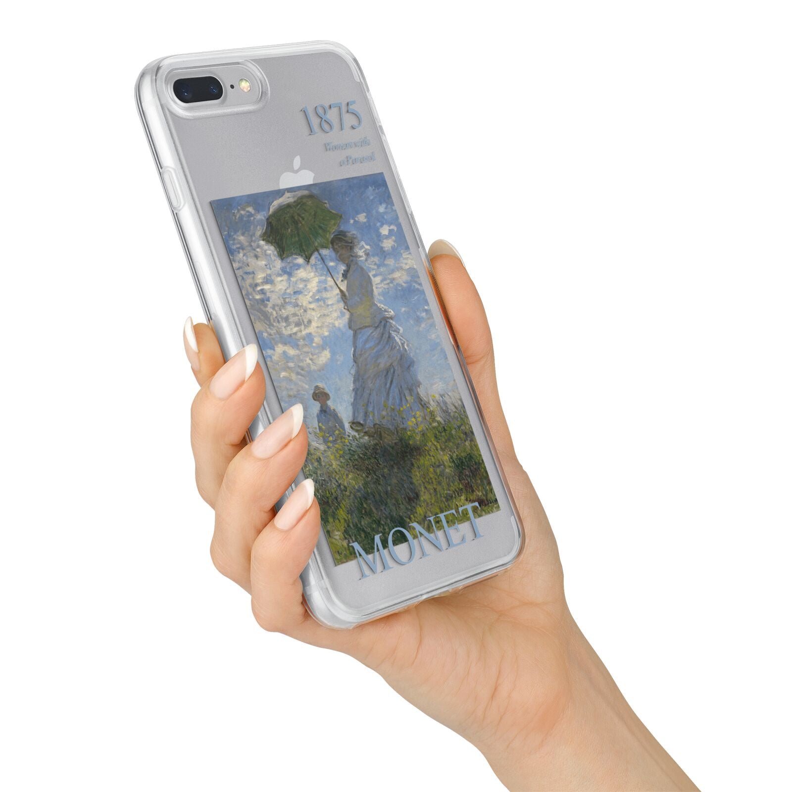 Madame Monet And Her Son By Claude Monet iPhone 7 Plus Bumper Case on Silver iPhone Alternative Image