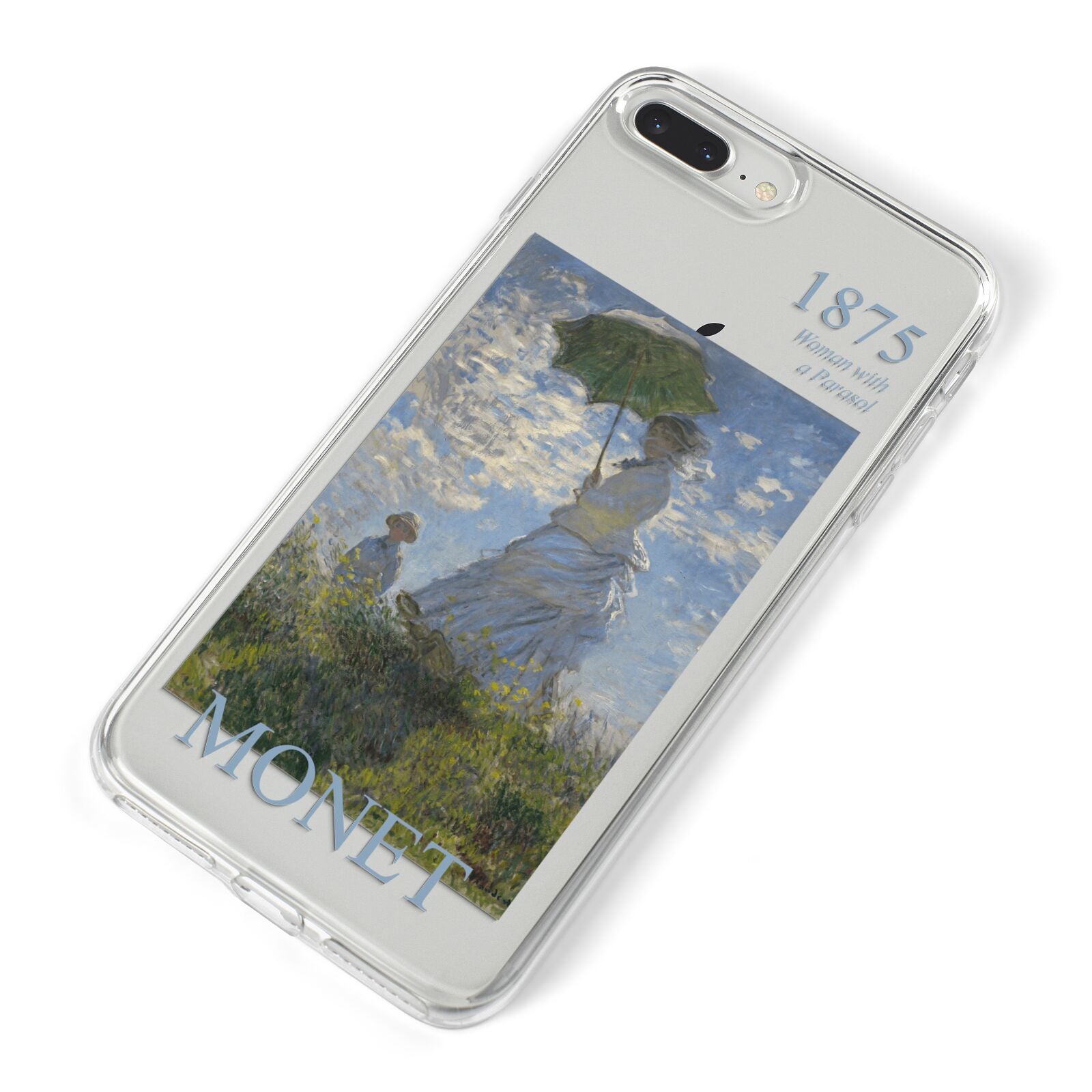 Madame Monet And Her Son By Claude Monet iPhone 8 Plus Bumper Case on Silver iPhone Alternative Image