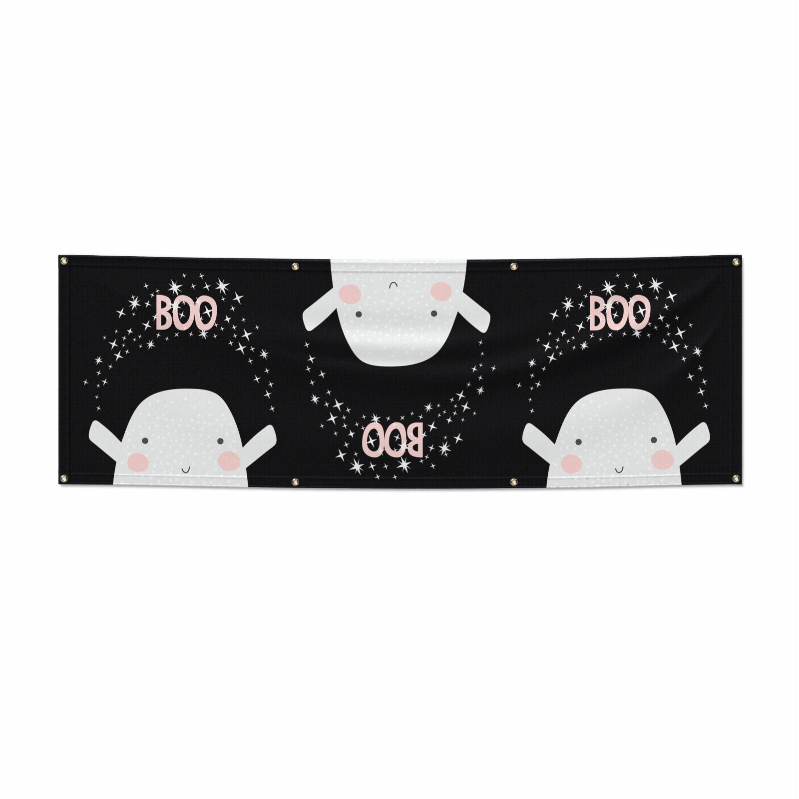 Magical Ghost 6x2 Vinly Banner with Grommets