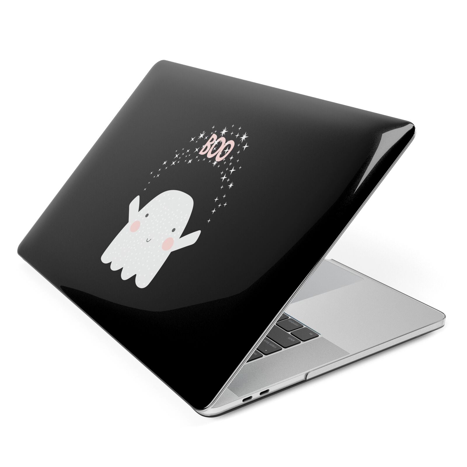 Magical Ghost Apple MacBook Case Side View