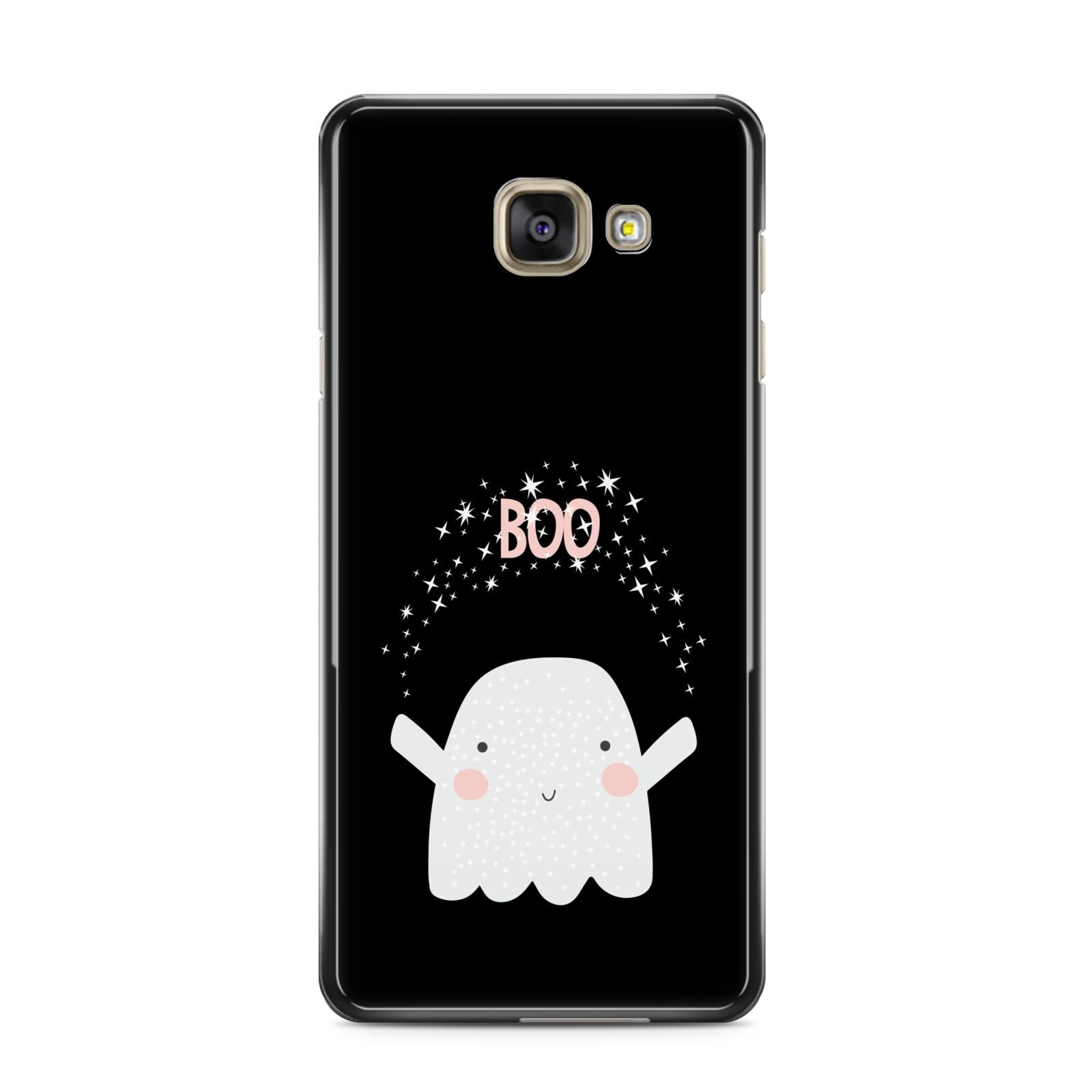 Magical Ghost Samsung Galaxy A3 2016 Case on gold phone