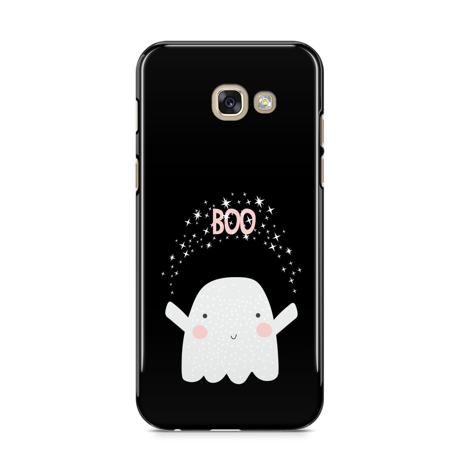 Magical Ghost Samsung Galaxy A5 2017 Case on gold phone