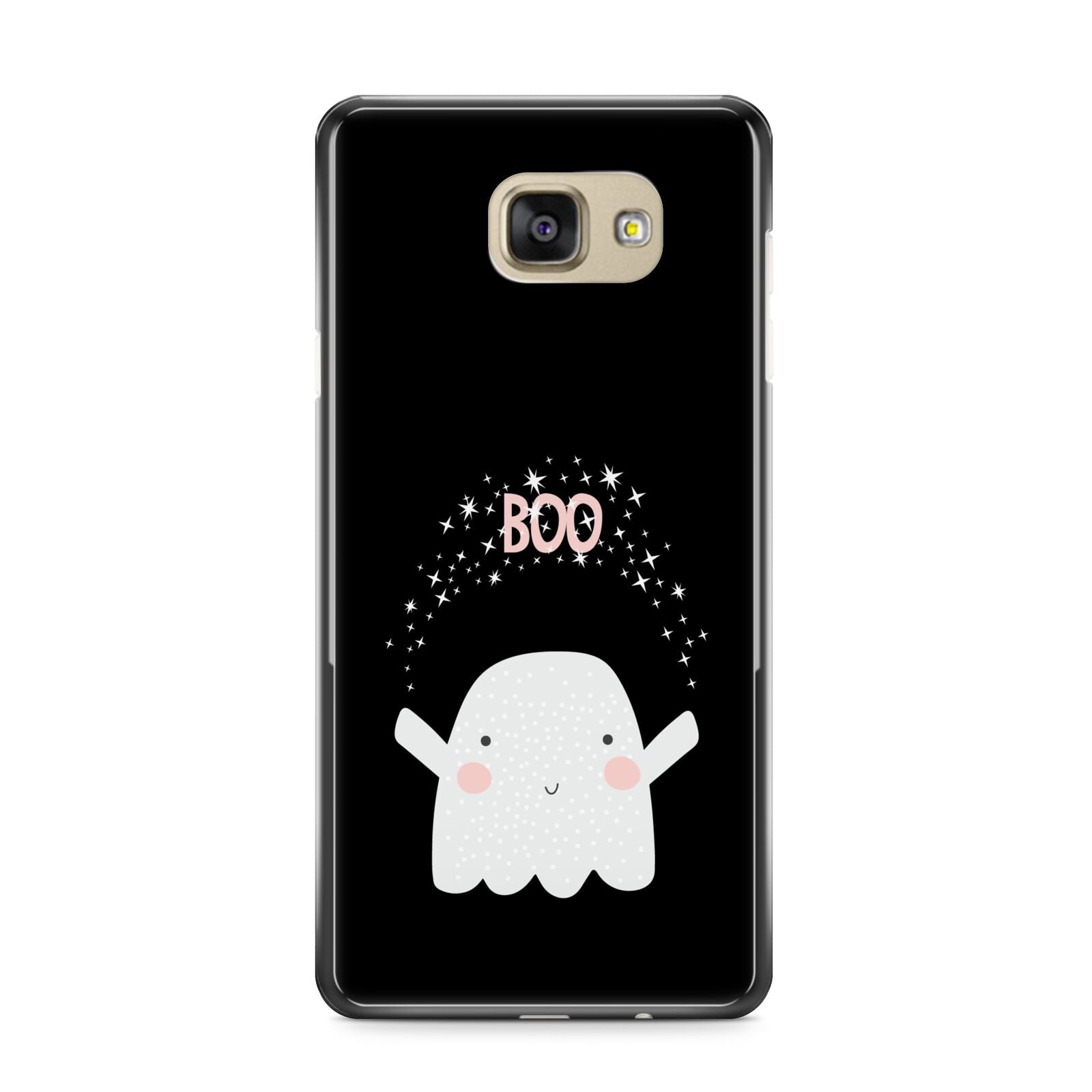 Magical Ghost Samsung Galaxy A9 2016 Case on gold phone