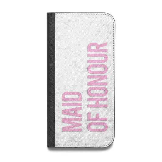 Maid of Honour Vegan Leather Flip iPhone Case