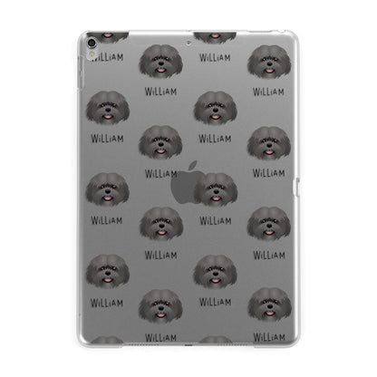 Mal Shi Icon with Name Apple iPad Silver Case