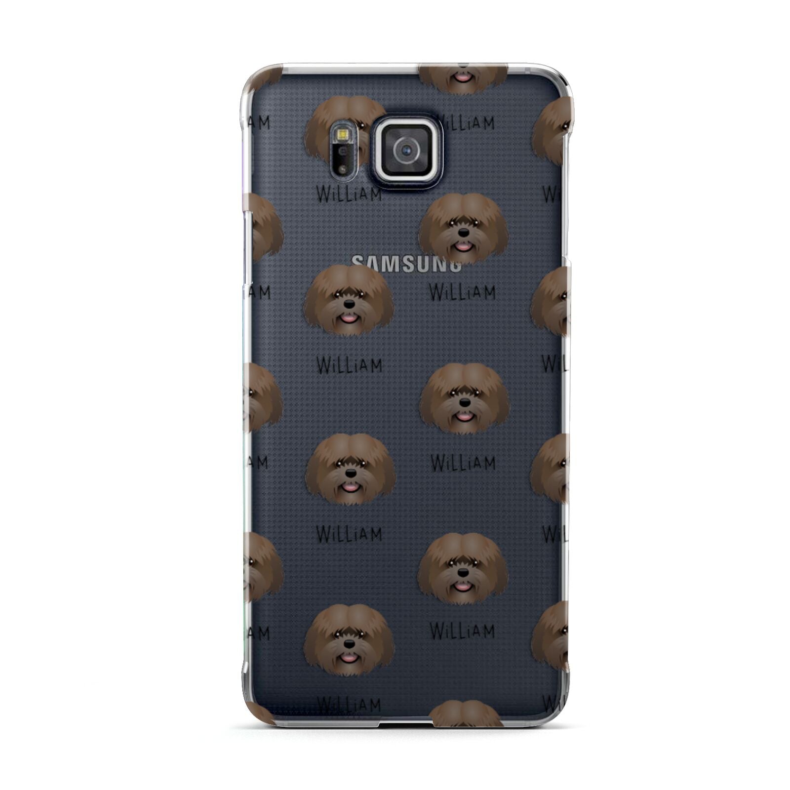 Mal Shi Icon with Name Samsung Galaxy Alpha Case