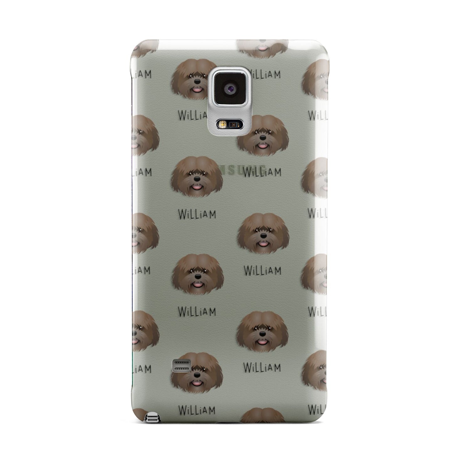 Mal Shi Icon with Name Samsung Galaxy Note 4 Case