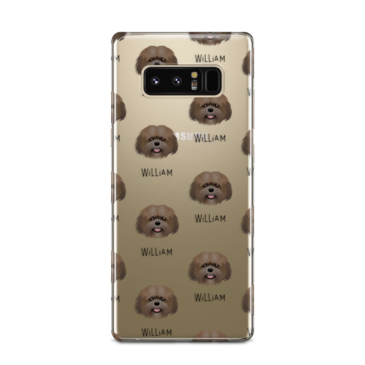 Mal Shi Icon with Name Samsung Galaxy Note 8 Case