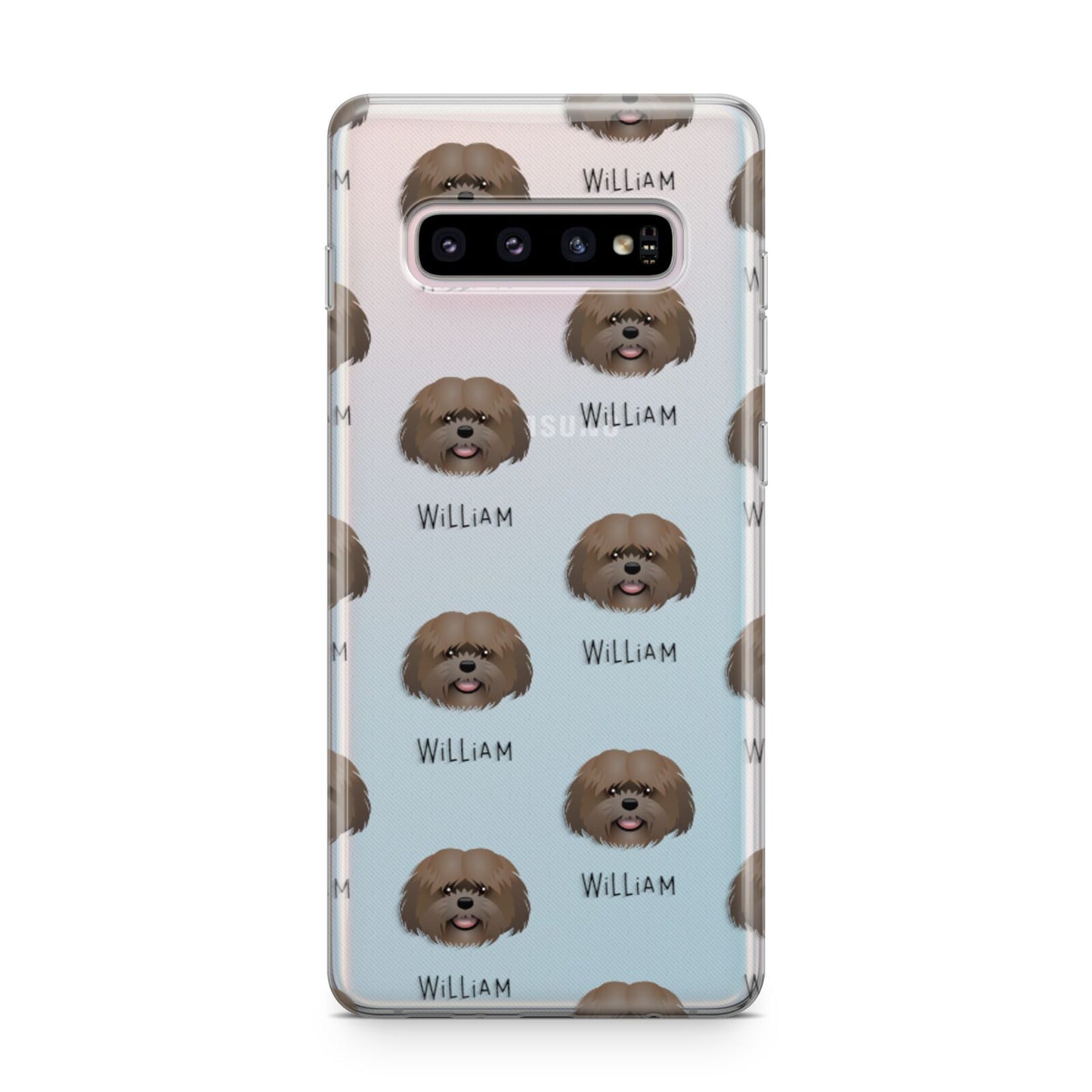 Mal Shi Icon with Name Samsung Galaxy S10 Plus Case