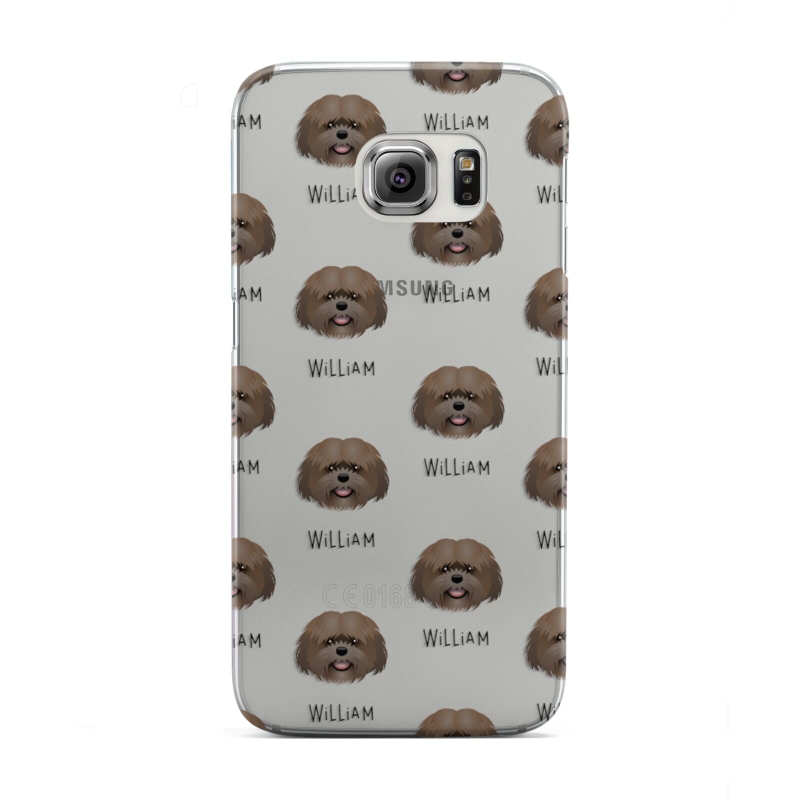 Mal Shi Icon with Name Samsung Galaxy S6 Edge Case