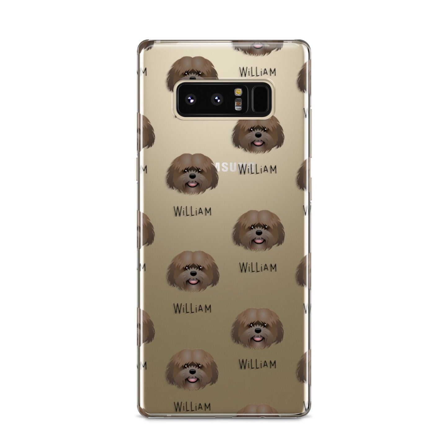 Mal Shi Icon with Name Samsung Galaxy S8 Case