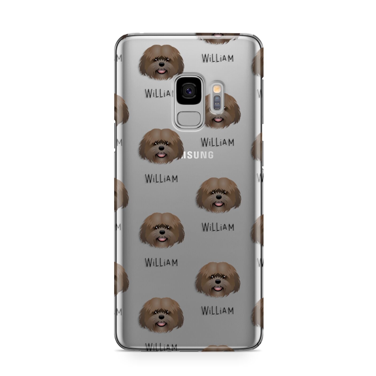 Mal Shi Icon with Name Samsung Galaxy S9 Case