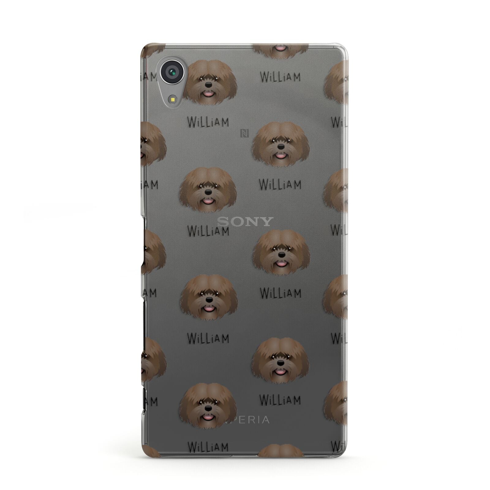 Mal Shi Icon with Name Sony Xperia Case