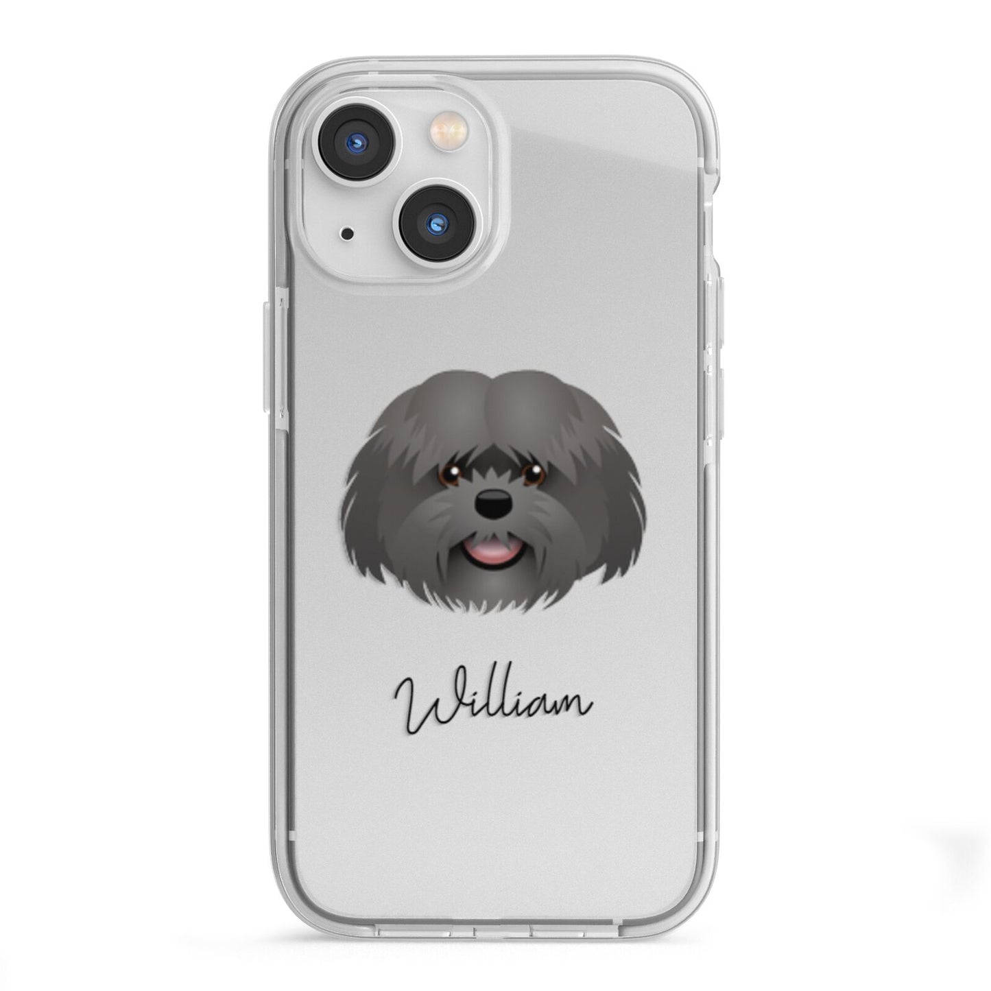 Mal Shi Personalised iPhone 13 Mini TPU Impact Case with White Edges