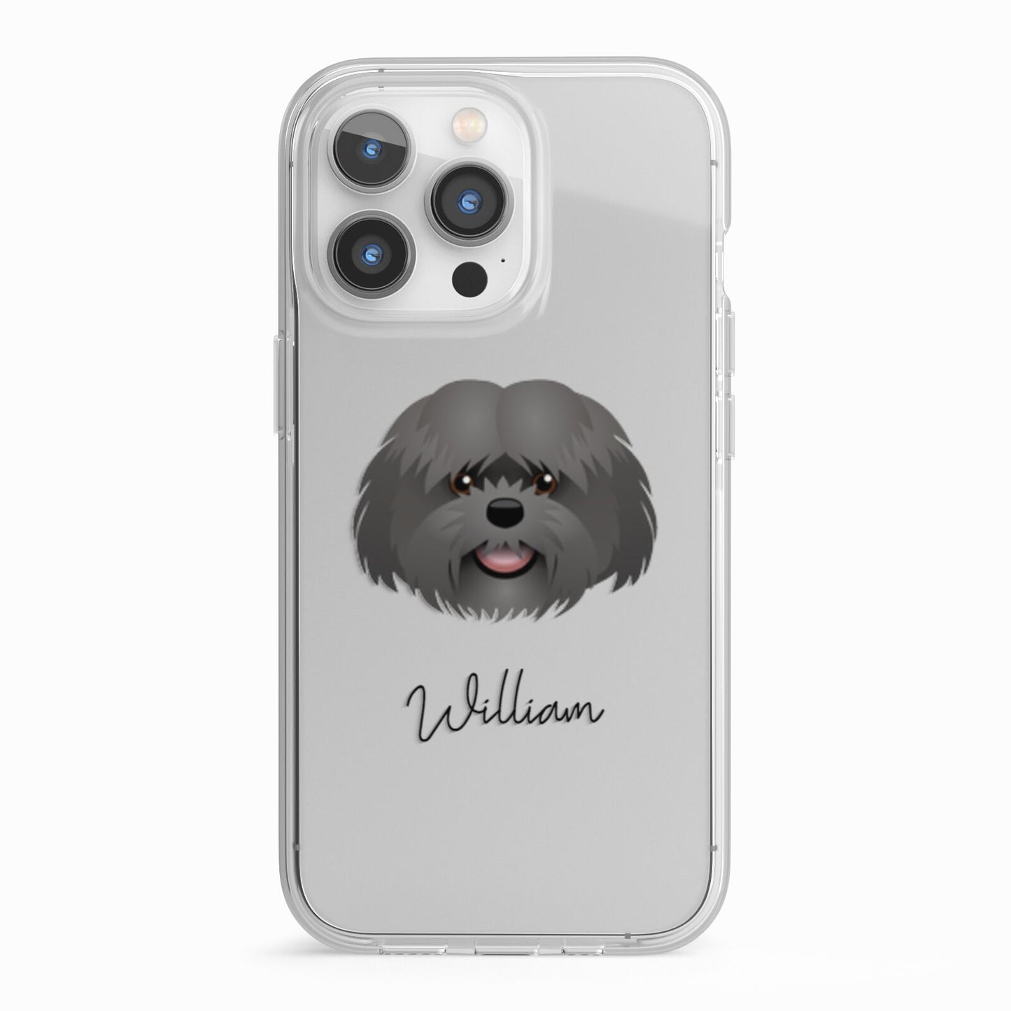 Mal Shi Personalised iPhone 13 Pro TPU Impact Case with White Edges