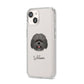 Mal Shi Personalised iPhone 14 Clear Tough Case Starlight Angled Image