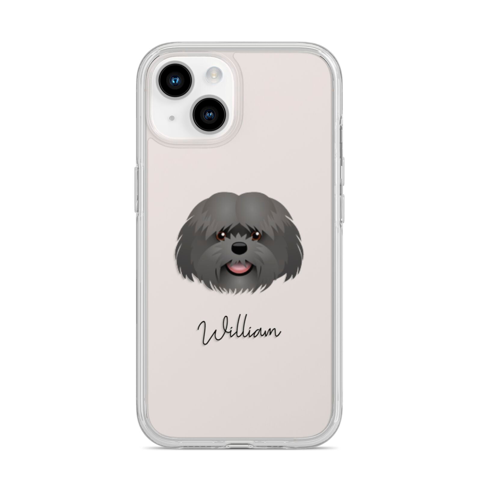 Mal Shi Personalised iPhone 14 Clear Tough Case Starlight