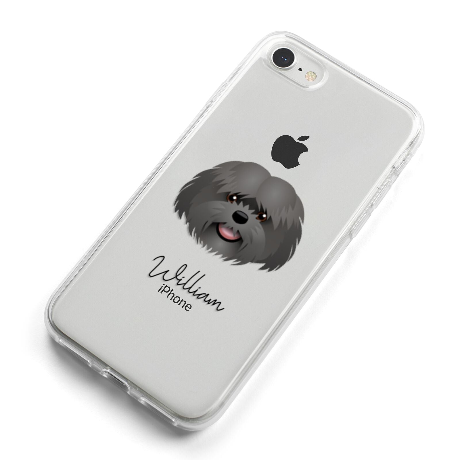 Mal Shi Personalised iPhone 8 Bumper Case on Silver iPhone Alternative Image