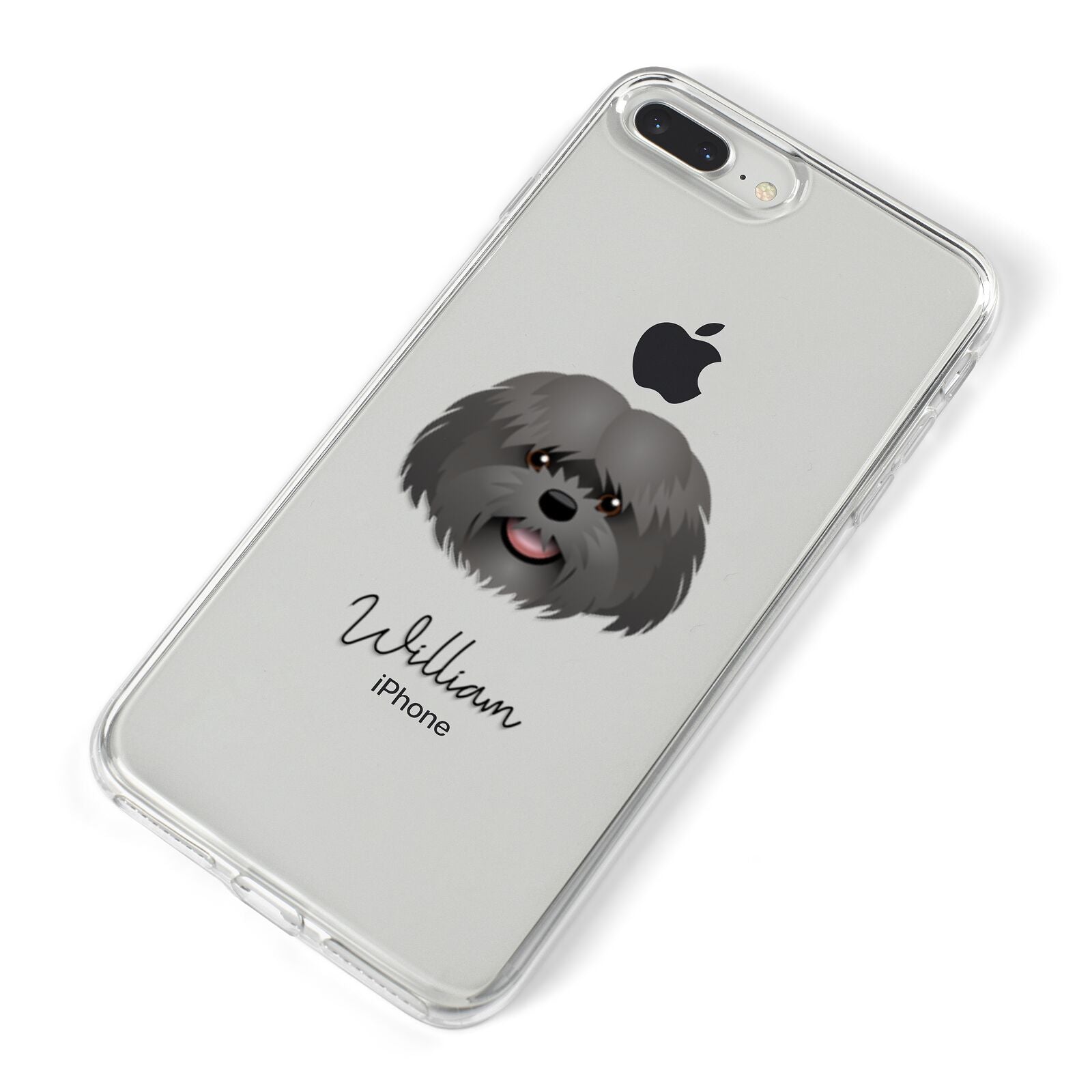Mal Shi Personalised iPhone 8 Plus Bumper Case on Silver iPhone Alternative Image