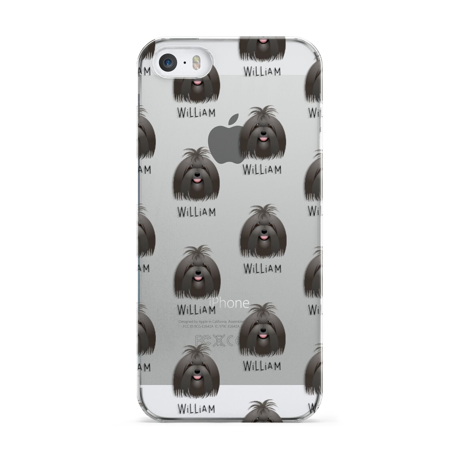 Maltese Icon with Name Apple iPhone 5 Case