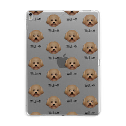 Malti Poo Icon with Name Apple iPad Silver Case