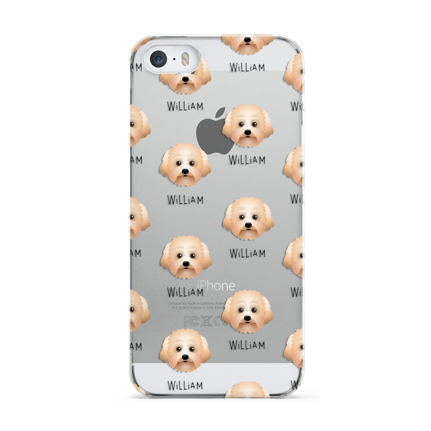 Malti Poo Icon with Name Apple iPhone 5 Case