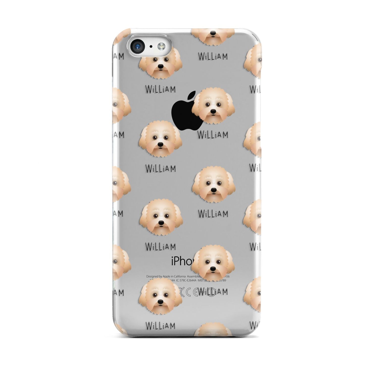 Malti Poo Icon with Name Apple iPhone 5c Case