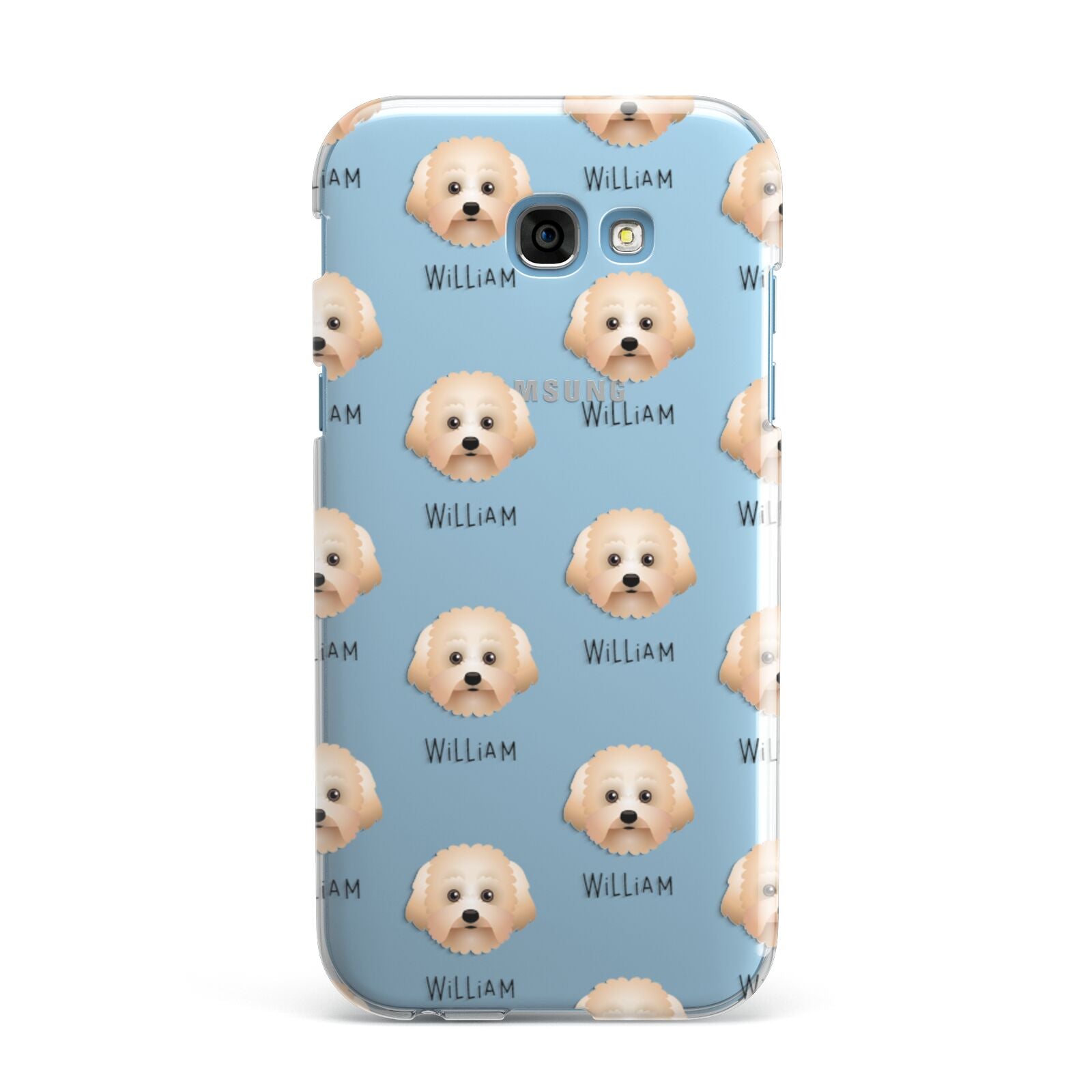 Malti Poo Icon with Name Samsung Galaxy A7 2017 Case