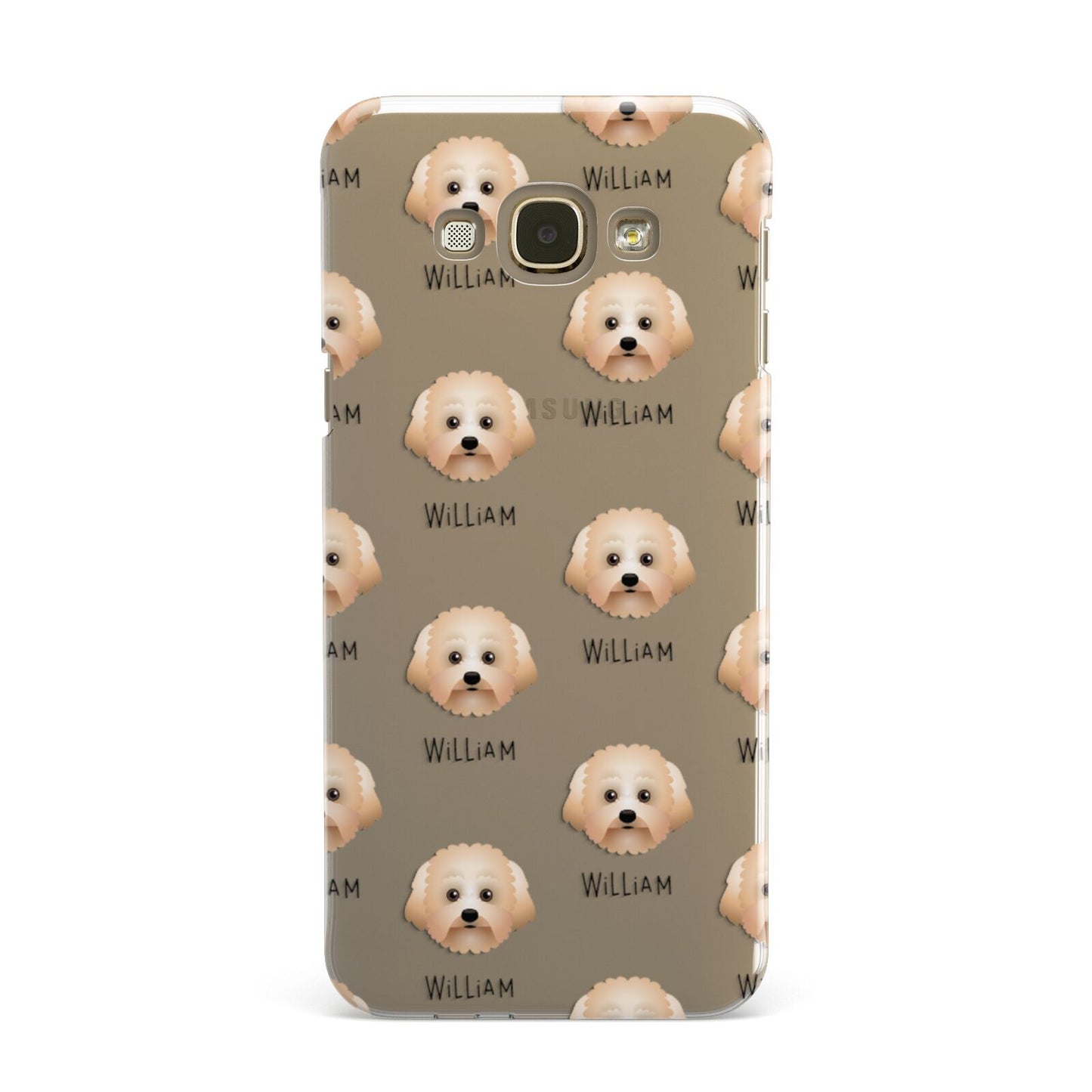 Malti Poo Icon with Name Samsung Galaxy A8 Case