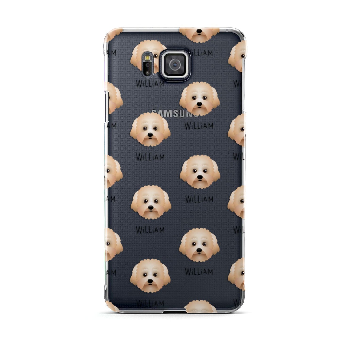 Malti Poo Icon with Name Samsung Galaxy Alpha Case