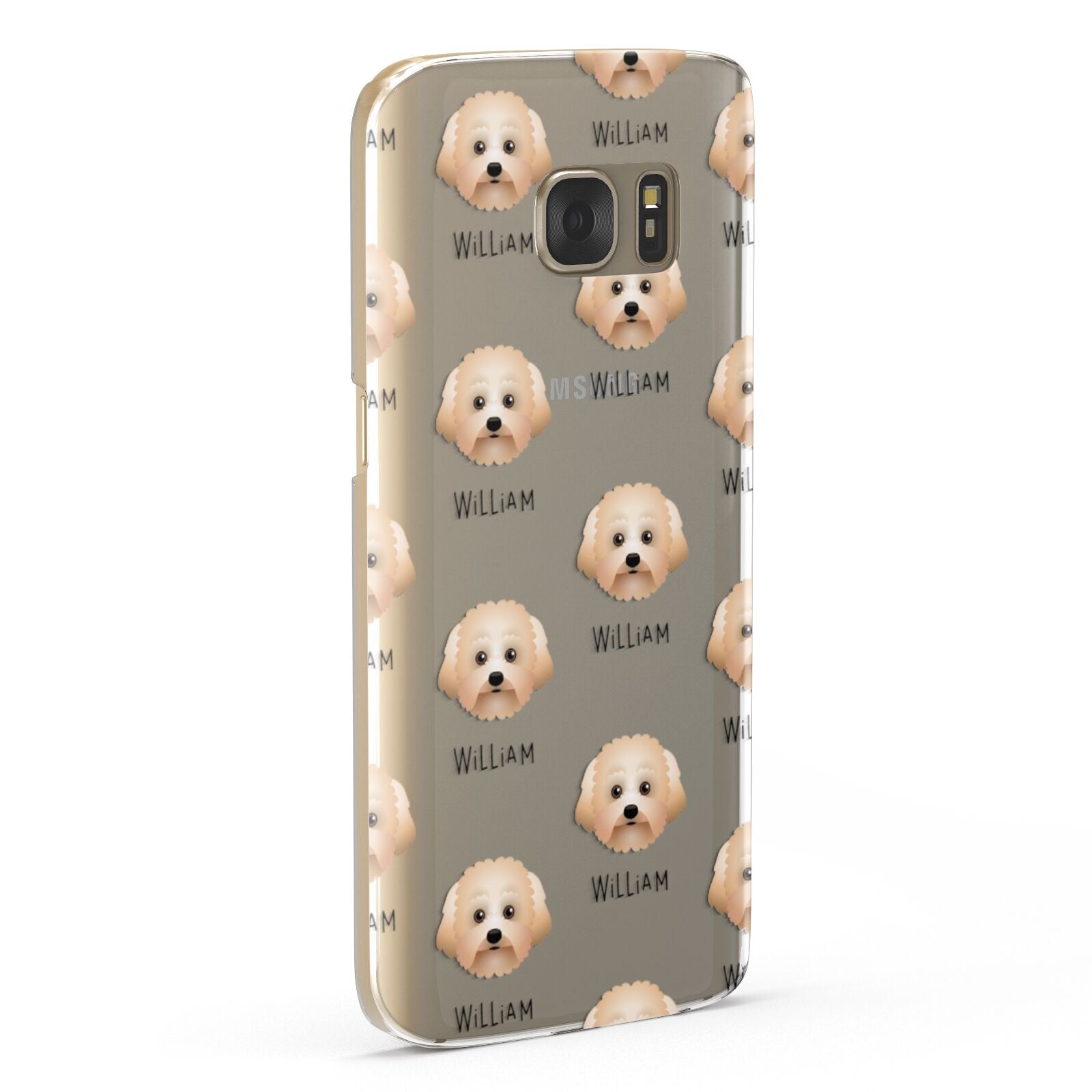 Malti Poo Icon with Name Samsung Galaxy Case Fourty Five Degrees