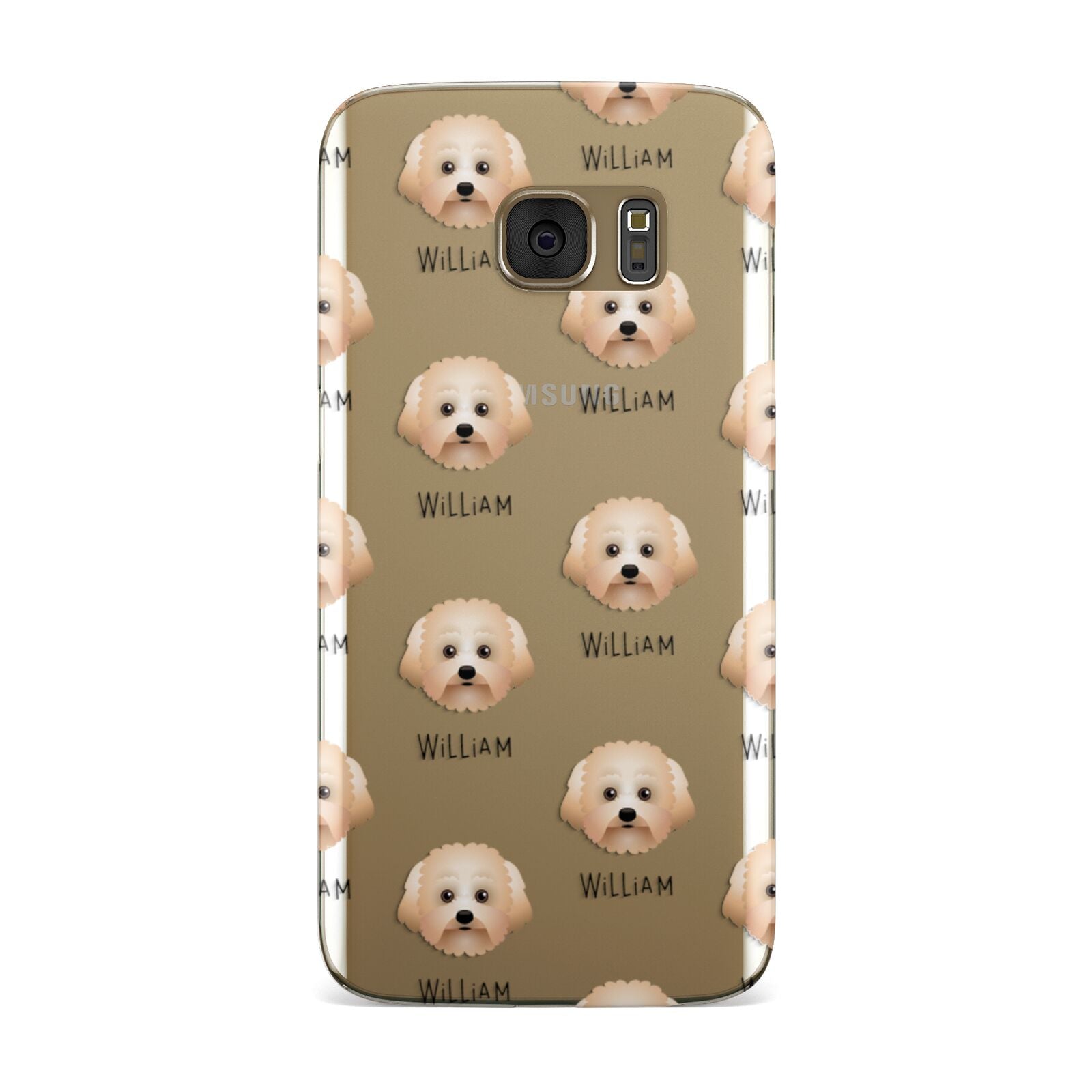 Malti Poo Icon with Name Samsung Galaxy Case