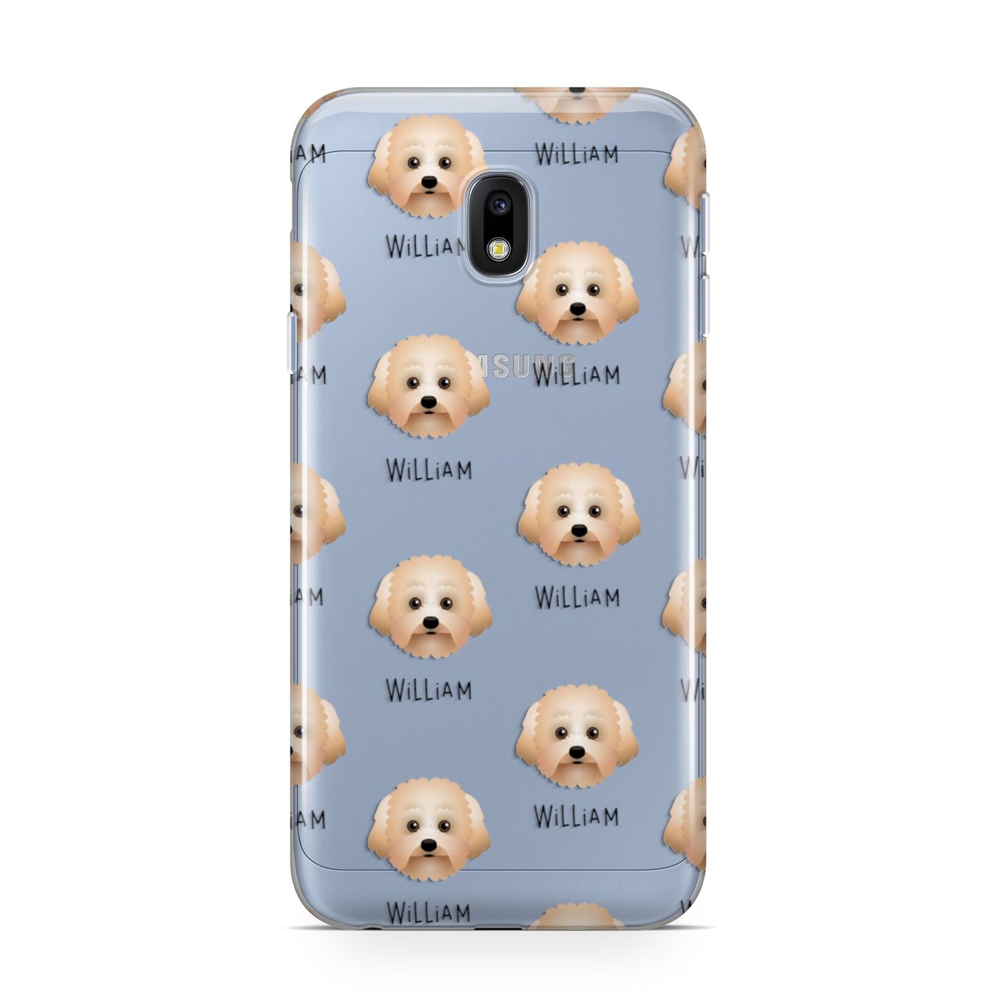 Malti Poo Icon with Name Samsung Galaxy J3 2017 Case