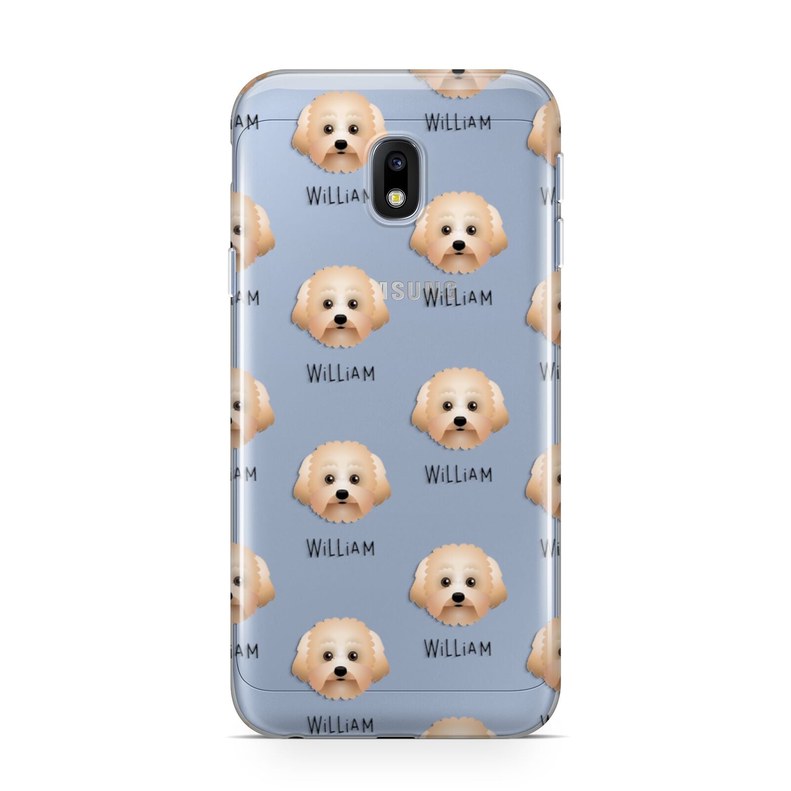 Malti Poo Icon with Name Samsung Galaxy J3 2017 Case