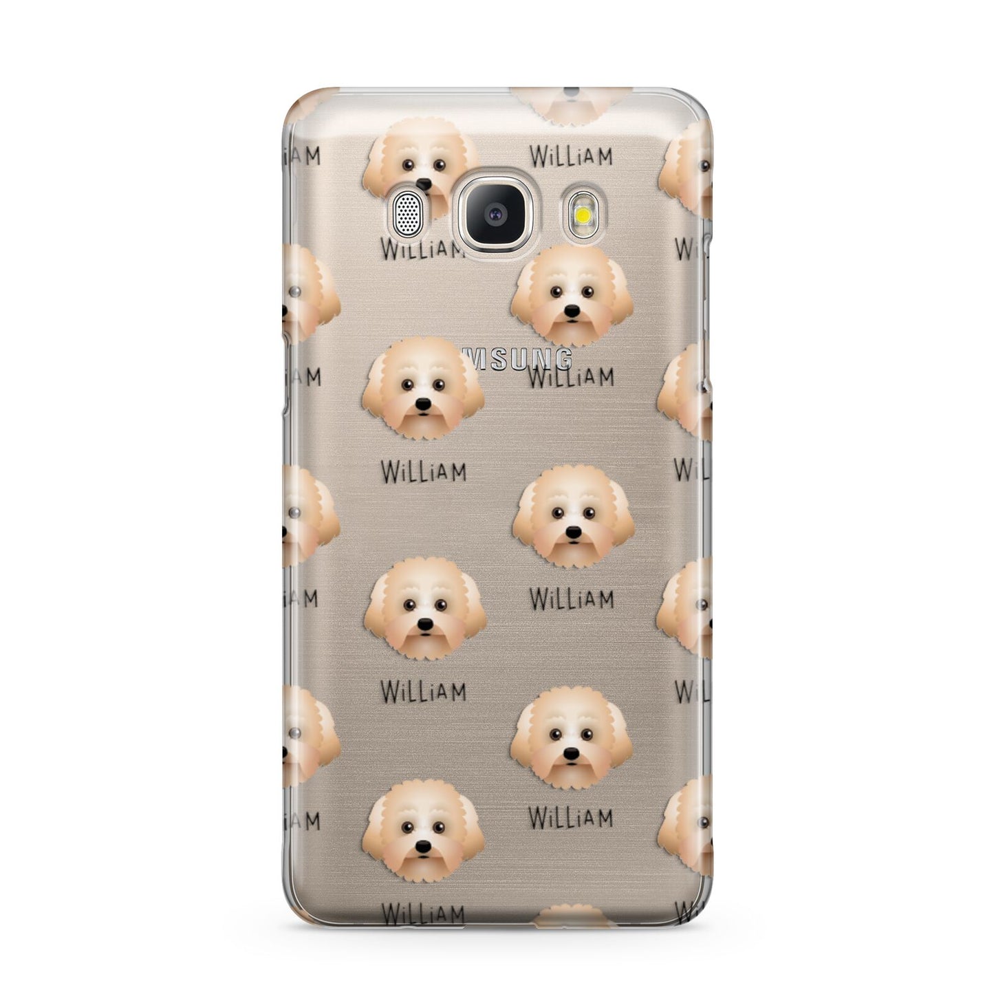 Malti Poo Icon with Name Samsung Galaxy J5 2016 Case
