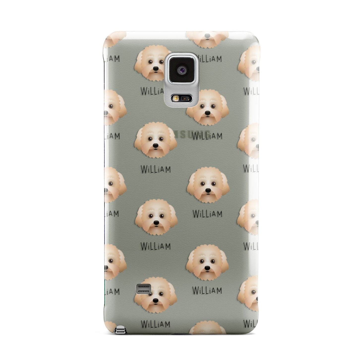 Malti Poo Icon with Name Samsung Galaxy Note 4 Case