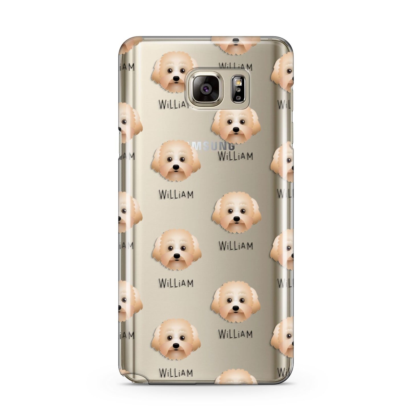 Malti Poo Icon with Name Samsung Galaxy Note 5 Case