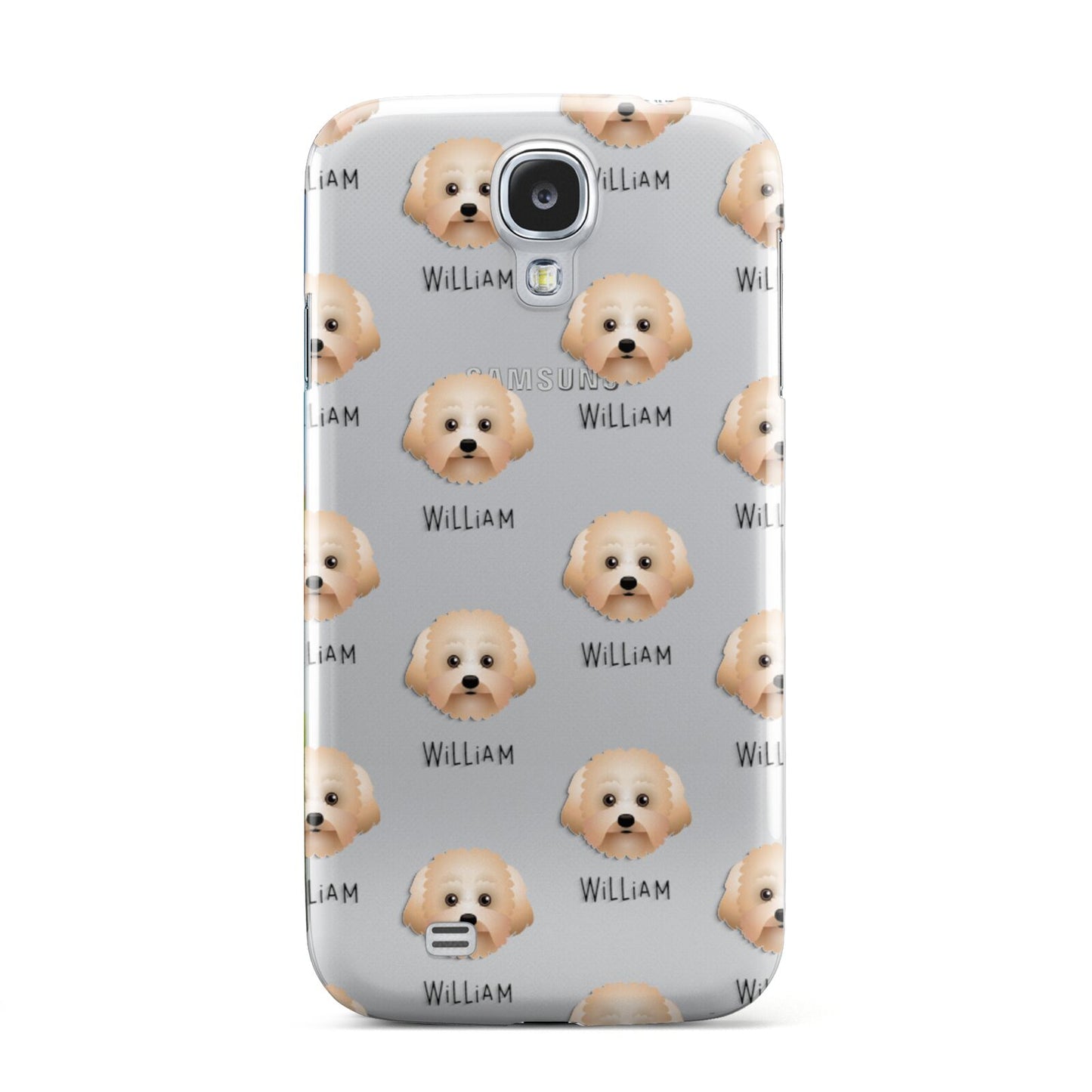 Malti Poo Icon with Name Samsung Galaxy S4 Case