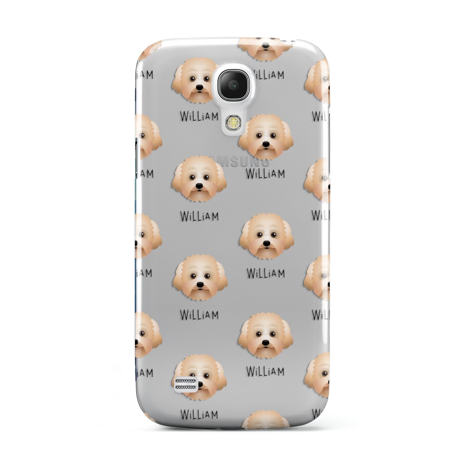 Malti Poo Icon with Name Samsung Galaxy S4 Mini Case