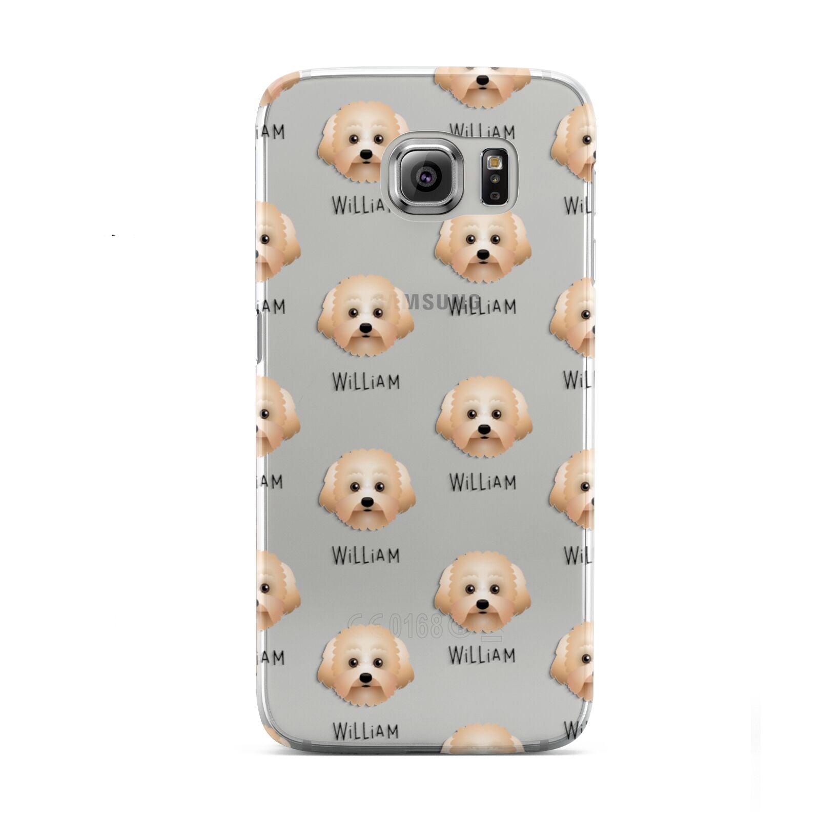 Malti Poo Icon with Name Samsung Galaxy S6 Case