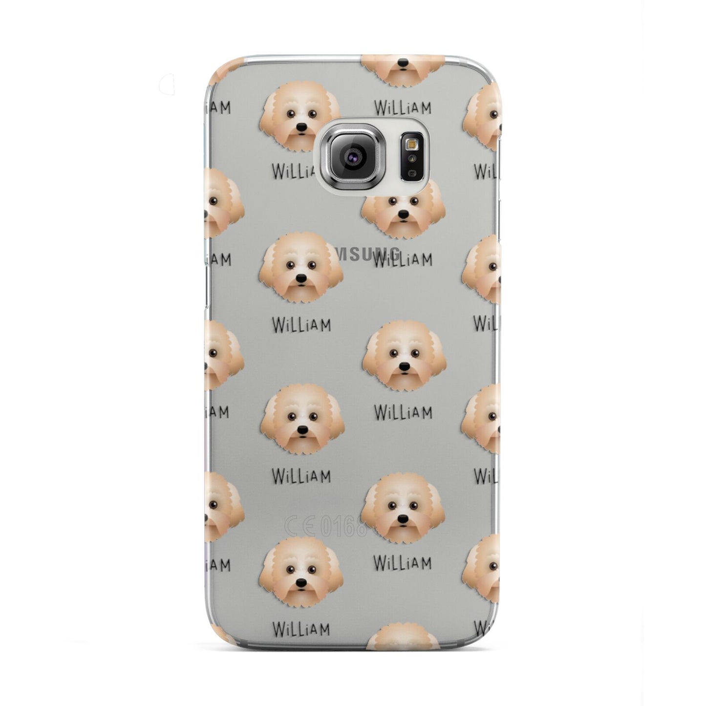 Malti Poo Icon with Name Samsung Galaxy S6 Edge Case