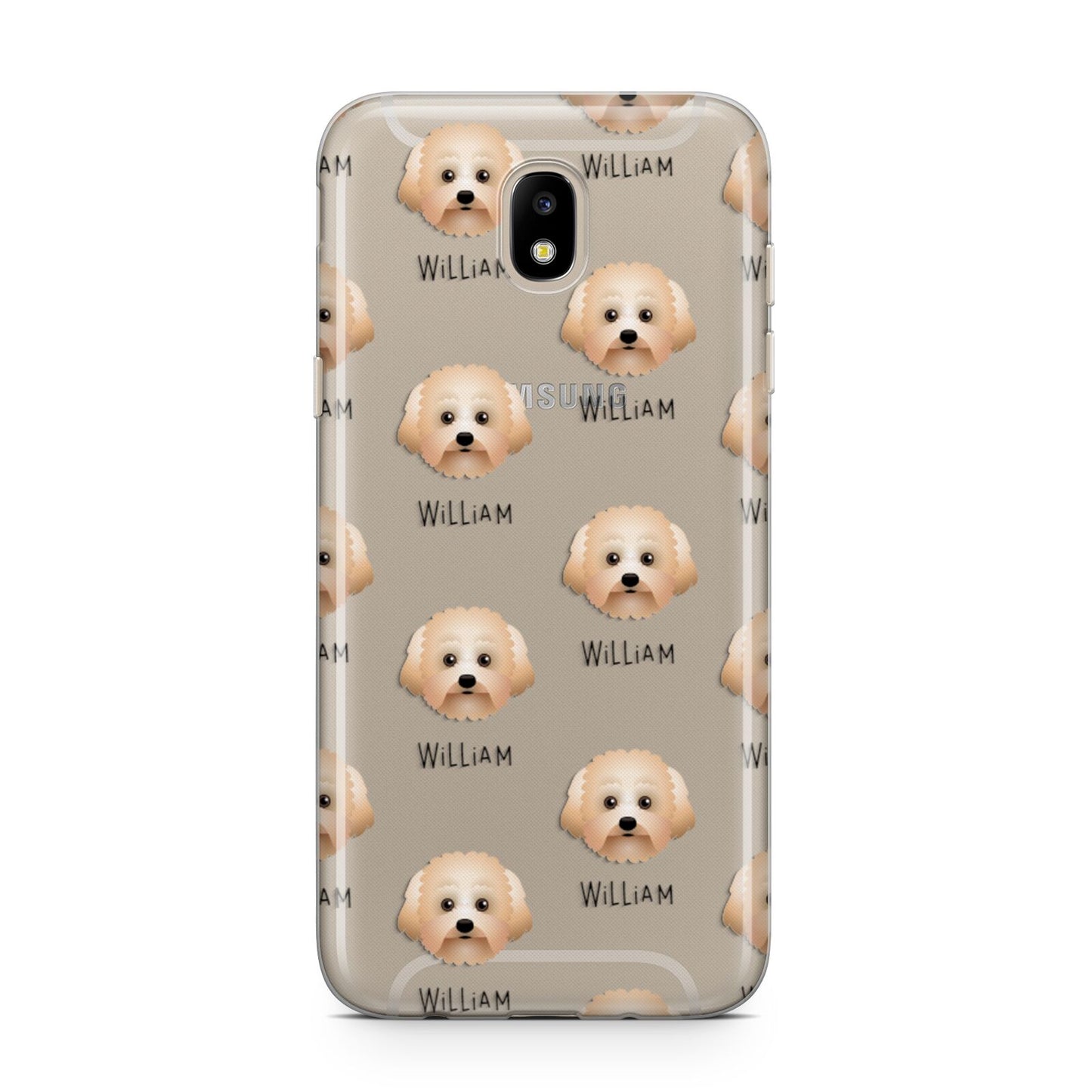 Malti Poo Icon with Name Samsung J5 2017 Case