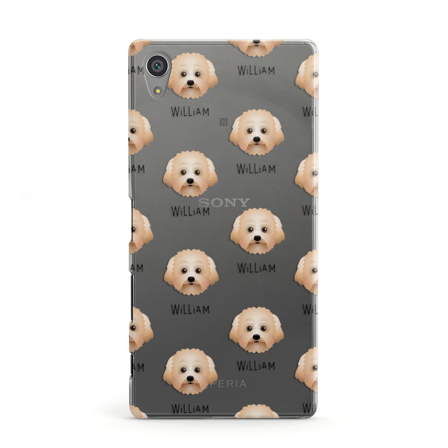 Malti Poo Icon with Name Sony Xperia Case