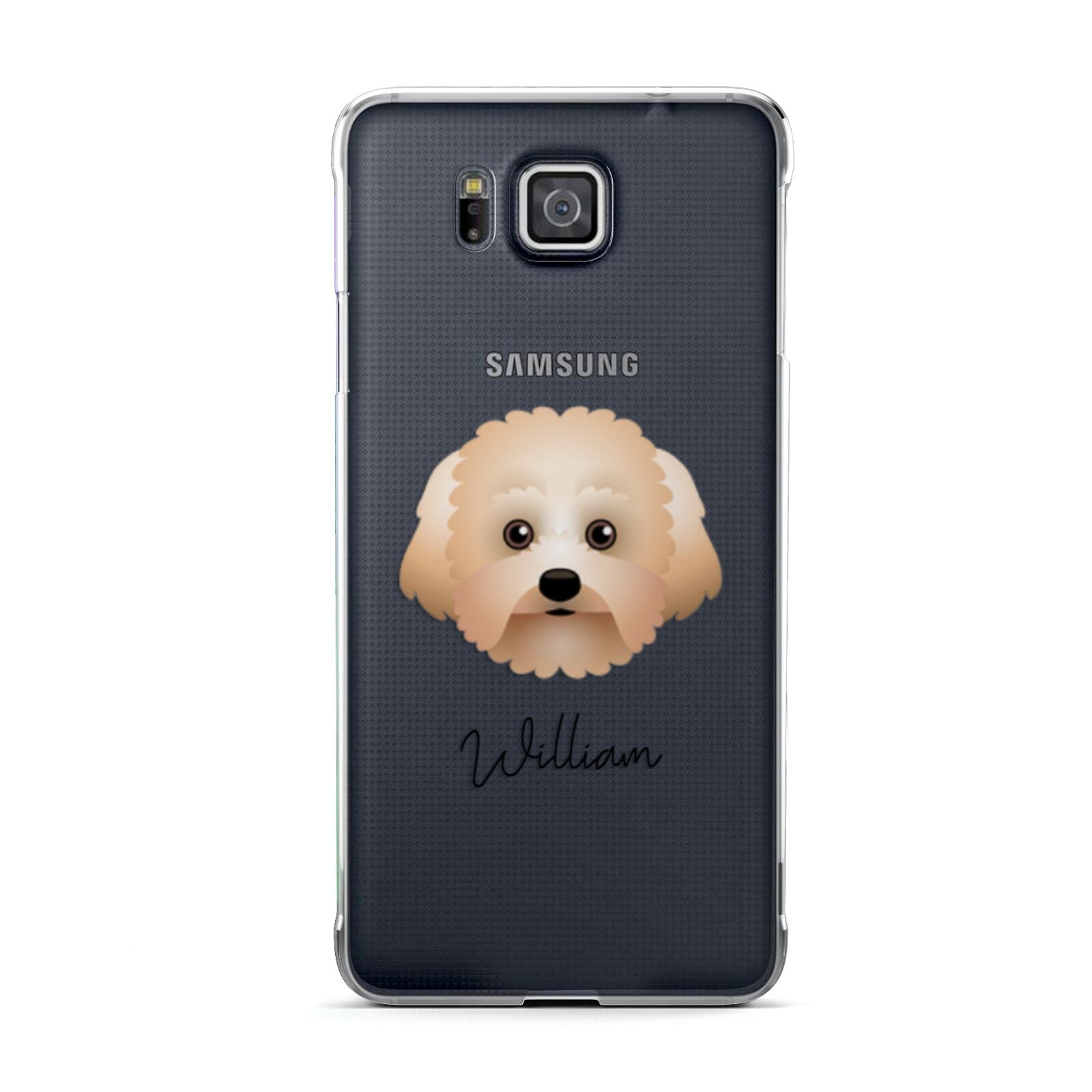 Malti Poo Personalised Samsung Galaxy Alpha Case