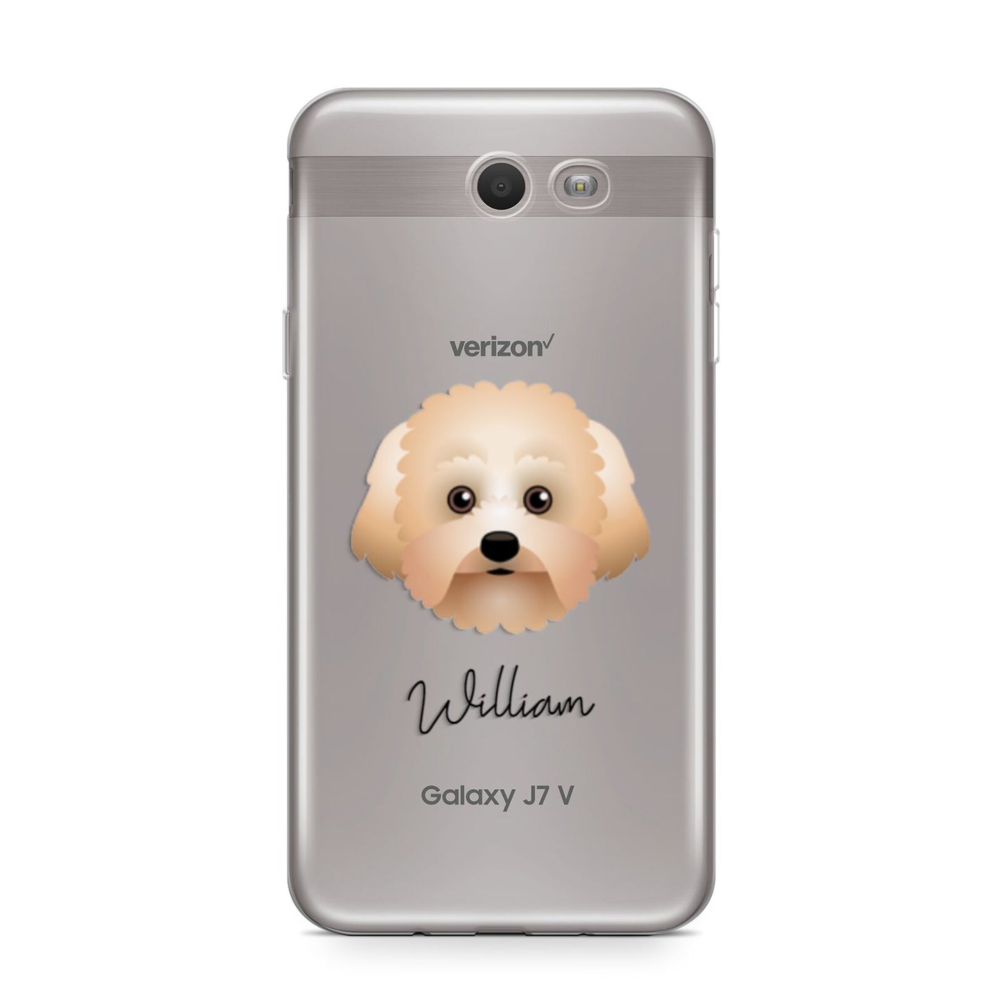 Malti Poo Personalised Samsung Galaxy J7 2017 Case