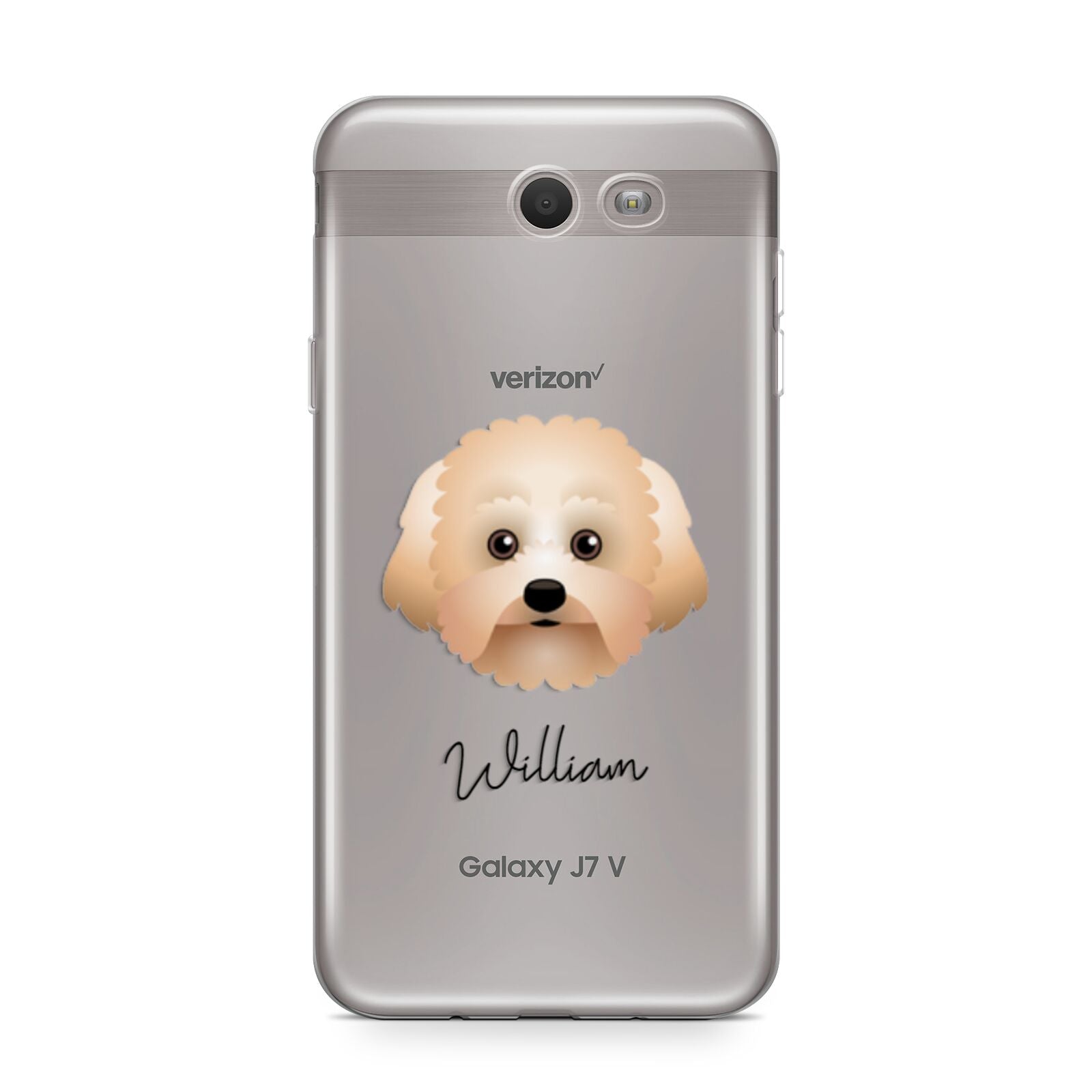 Malti Poo Personalised Samsung Galaxy J7 2017 Case