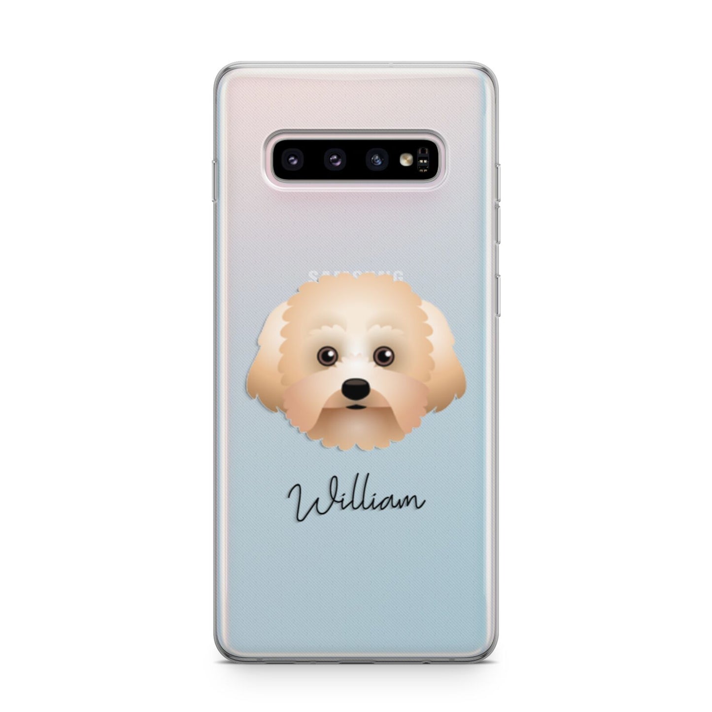 Malti Poo Personalised Samsung Galaxy S10 Plus Case